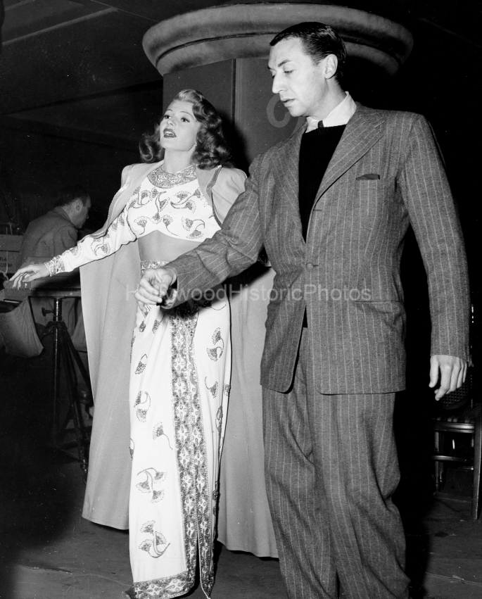 Rita Hayworth 1946 6 Jack Cole on the set of Gilda wm.jpg